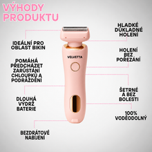 Výhody produktu Velvetta SilkGlide Pro 2.0